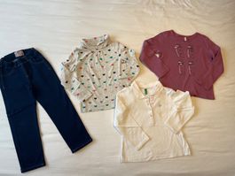 Benetton Shirts Set dazu jeggings gr 98