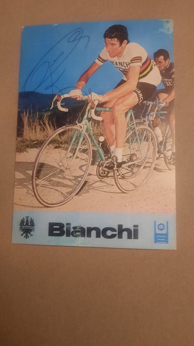 Autographes: Autogrammkarte Felice Gimondi – D'occasion à Schmerikon par Olympia04