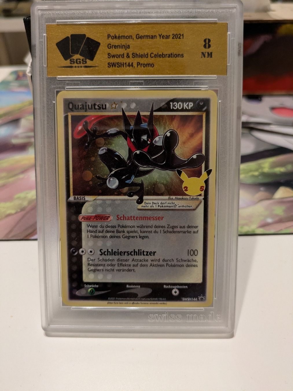 Pokémon Carte collezionabili: Quajutsu Celebration – Nuovo (secondo la descrizione) da Hochdorf venduto da NoctisCaelum