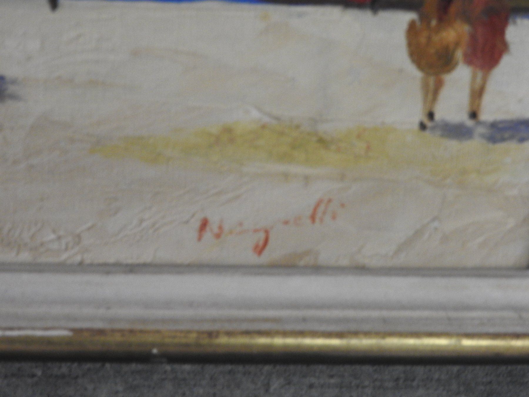 Tableaux: Oelbild signiert – D'occasion à Stetten AG par Brissago25 5