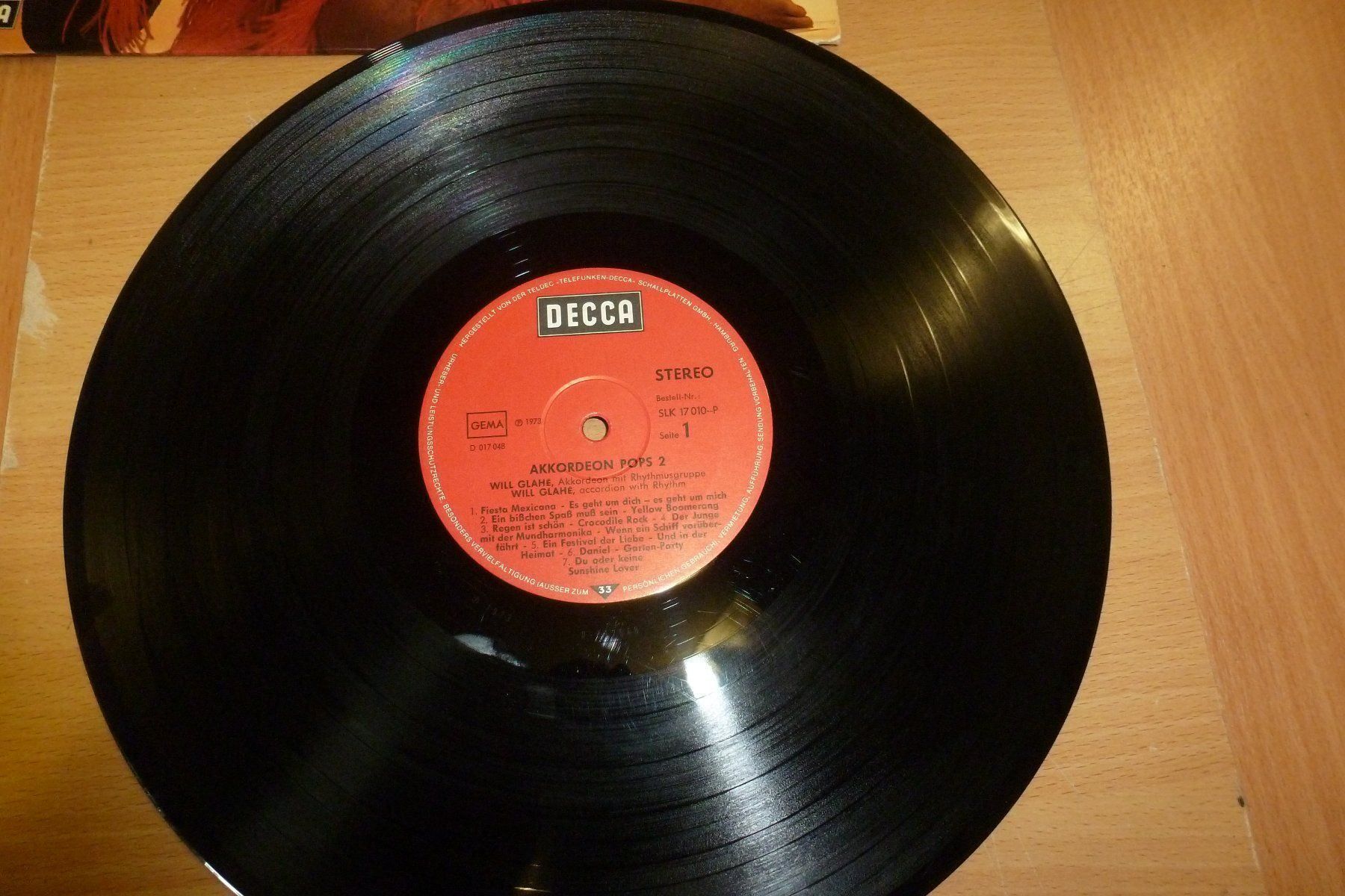 Schallplatten: Akkordeon Pops2 Will Glahé Schallplatten – Gebraucht aus Emmen von newdeal1970 1