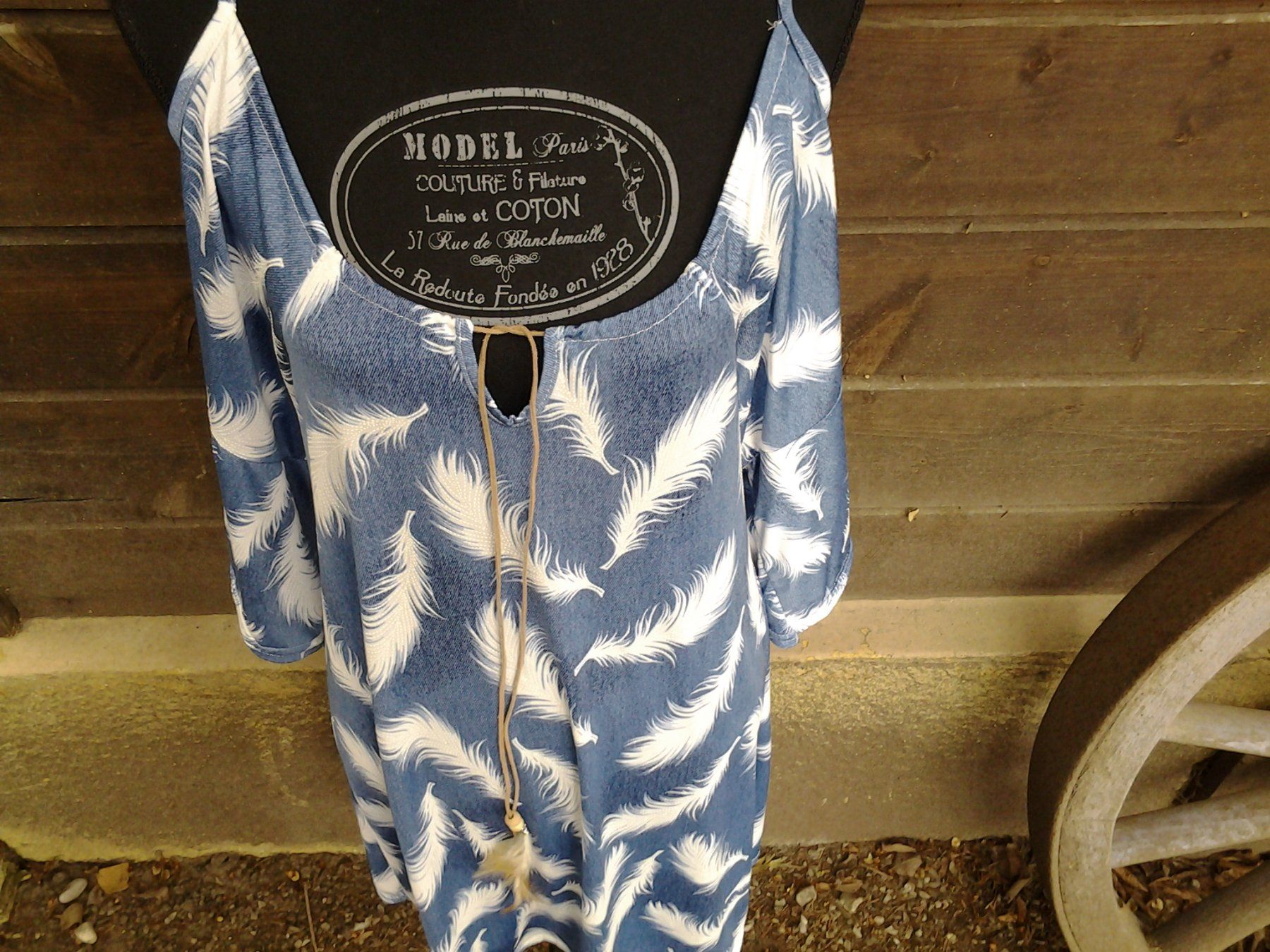 Vestiti: Robe Bohème Plume TU Taille 38 – Nuovo (secondo la descrizione) da MEYRIN venduto da nf69 6