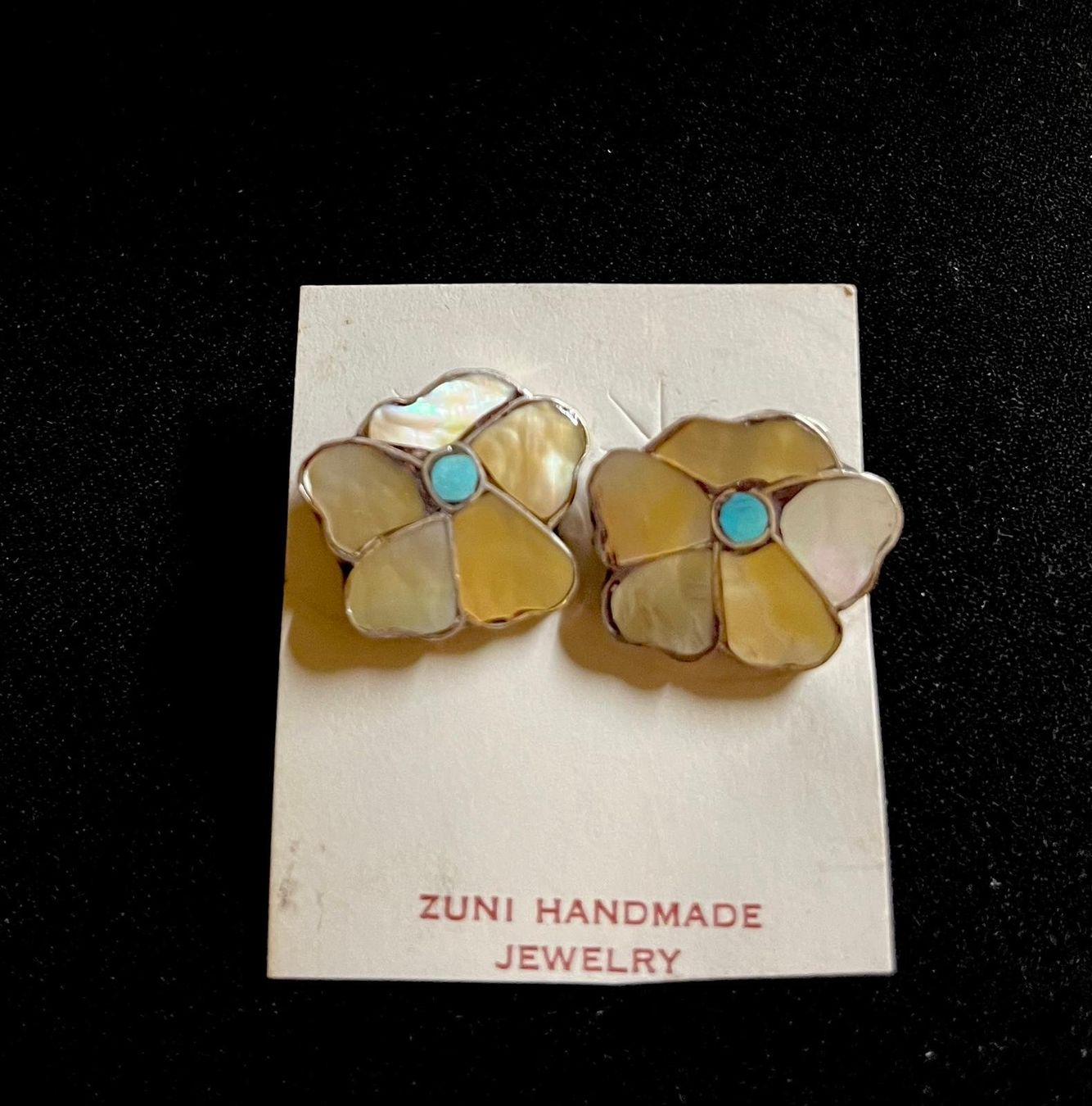 Orecchini pendenti & Orecchini a lobo: Indian Zuni Handmade Earings – Usato da Genève venduto da gvokiii