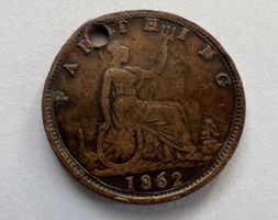 Großbritannien 1 Farthing 1862