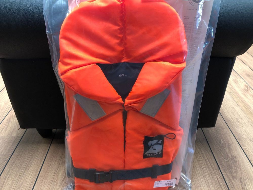 Rettungsweste SECUMAR BRAVO 40-50kg. (Neu und originalverpackt) in ...