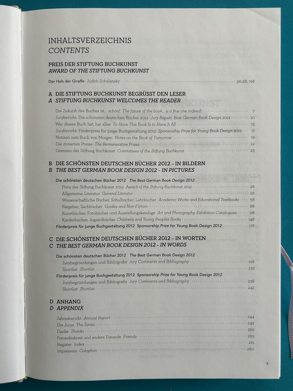 Bücher: SCHÖNSTE DEUTSCHE BÜCHER 2012 – Gebraucht aus Zürich von Domus09 1