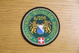 Infanterie Schulen 6/206 Zürich, Badge