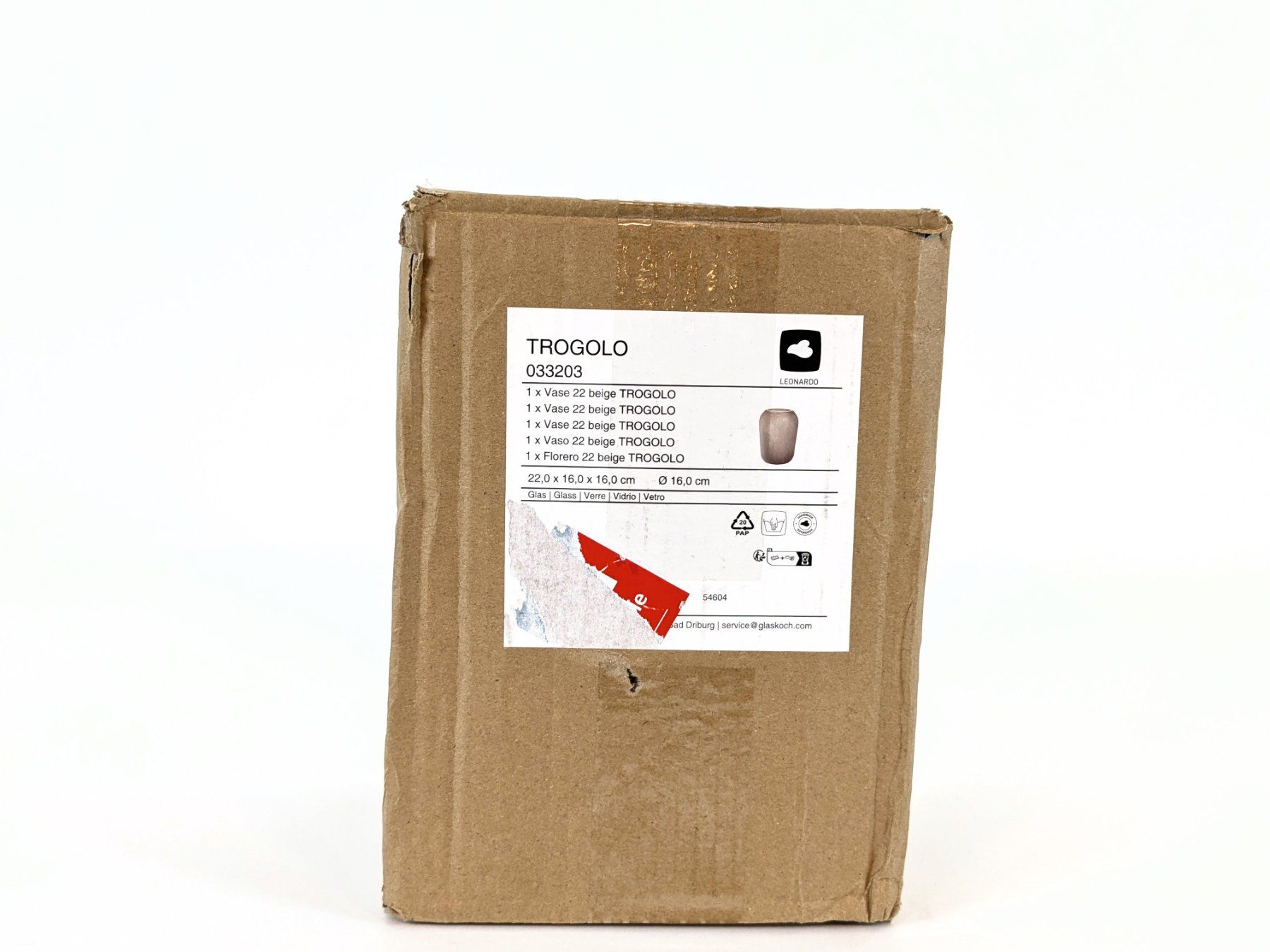 Vasi & Recipienti: LEANDRO Vase Trogolo 22 cm Beige – Nuovo (secondo la descrizione) da Thun venduto da Restwert_Thun 4