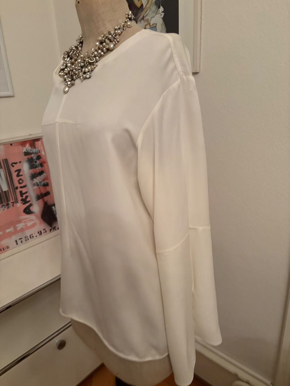 Lis Lareida Chemisiers: Lis Lareida Bluse, Seide, Gr.36,  cool, Np:320.- – D'occasion à St.Gallen par shiwi12