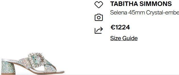 Scarpe da donna: Tabitha Simmons Sandalen / sandales .39 – Usato da Collonges venduto da arashee 9
