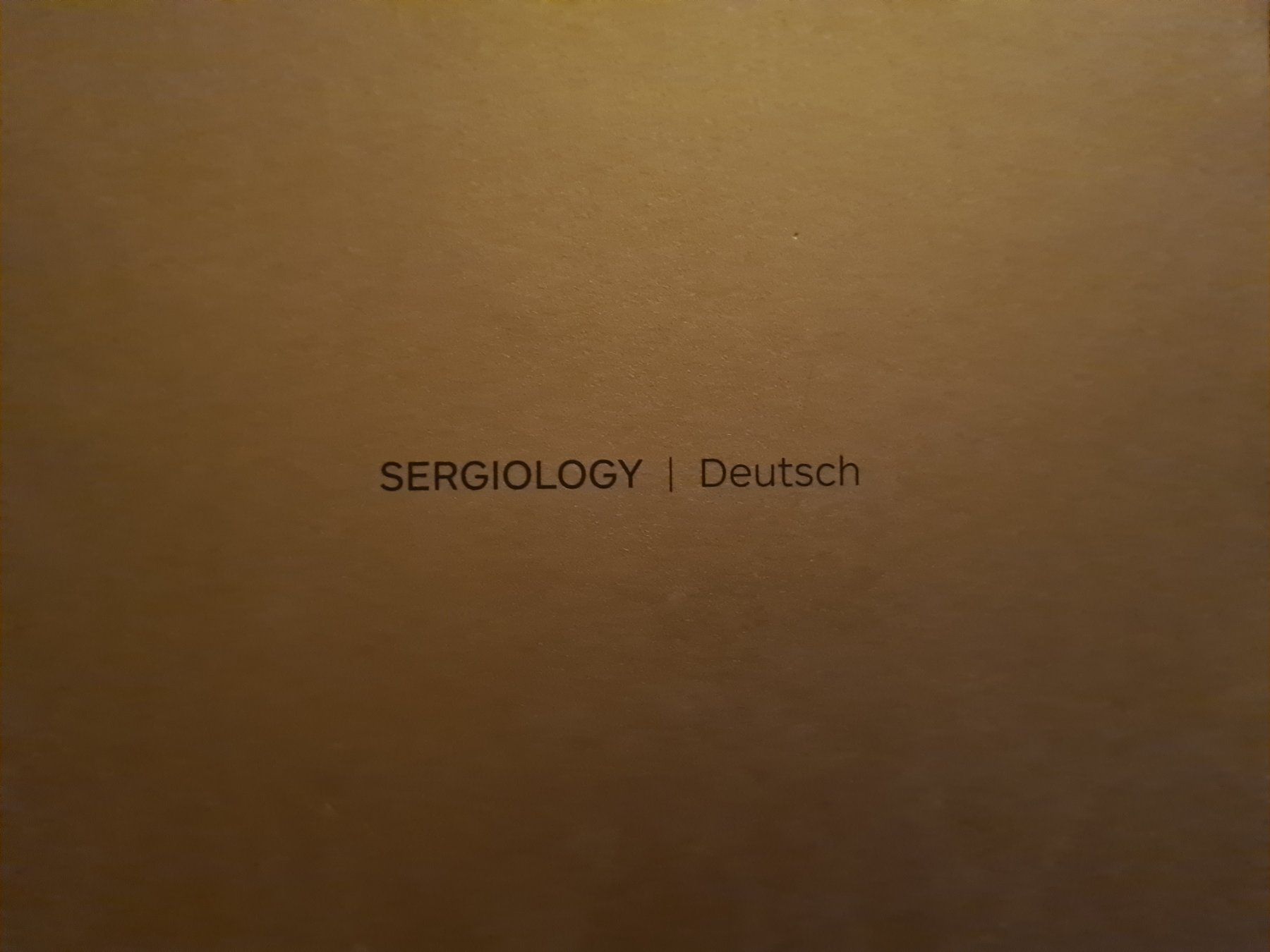 Libri: Sergiology v. Sergio Herman - Englische Version – Nuovo (secondo la descrizione) da Zumikon venduto da Rosa26 4