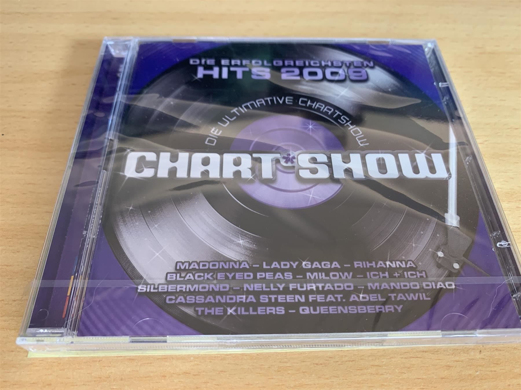 CD: Chart Show - Hits 2009 - 2 CD – Nuovo e nell'imballaggio originale da Rikon im Tösstal venduto da Alpenmutz