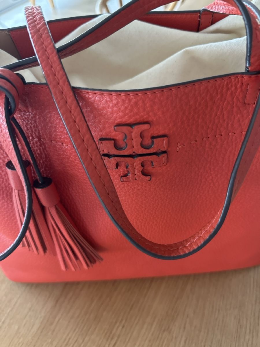Tory Burch Taschen für Damen: Tory Burch Shopper rot – Gebraucht aus Beringen von Chris2026 1