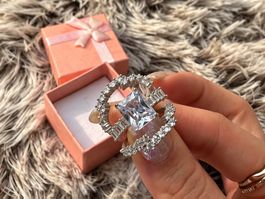 Pandora Ring Grösse 7, Ring 3-teilig