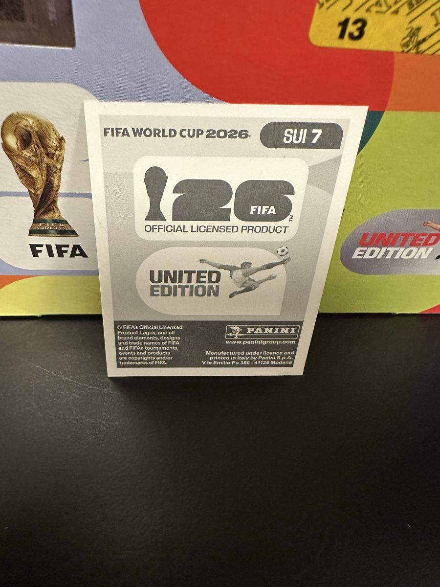 Panini Carte collezionabili: SUI 7 - Panini WM 2026  – Nuovo (secondo la descrizione) da Kreuzlingen venduto da Bes-GamingCollection 1