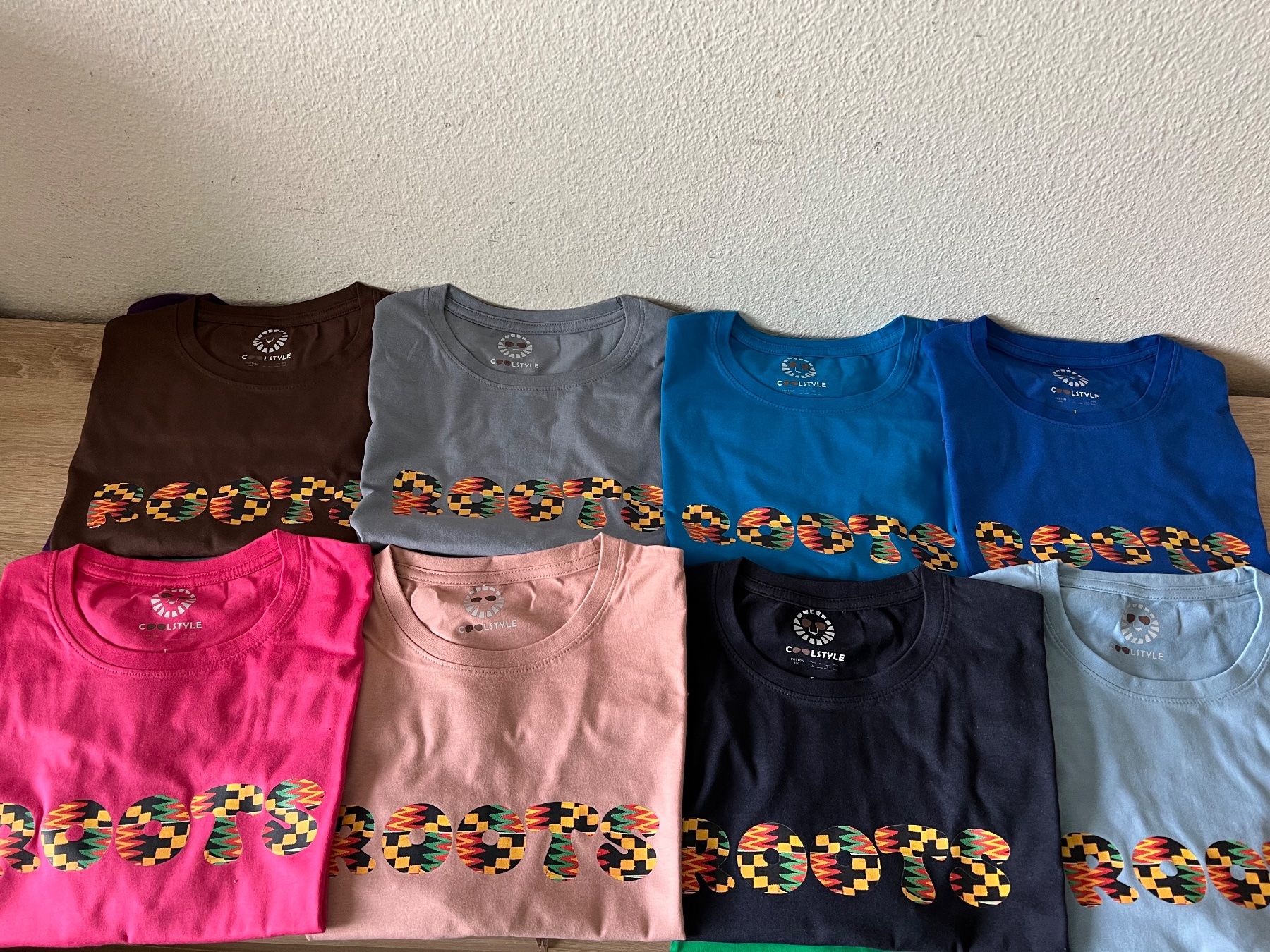 T-shirt: Roots Premium Tshirt mit Kente - Wald Grün – Nuovo e nell'imballaggio originale da Regensdorf venduto da StyleTown 7