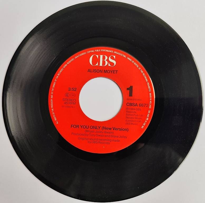 Dischi in vinile: Moyet Alison Single Vynil 1984 – Usato da Oberwil BL venduto da NTS-TopShop 2