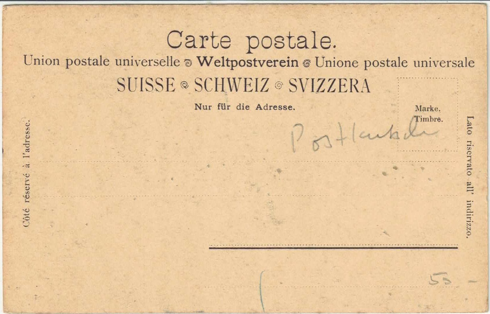 Cartoline postali: Gruss aus Grosswangen - Postkutsche - animee – Usato da Ettingen venduto da Kartenplanet 1
