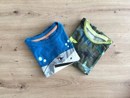 Shark T-Shirt Gr. 104 Baumwolle coole Brusttasche
