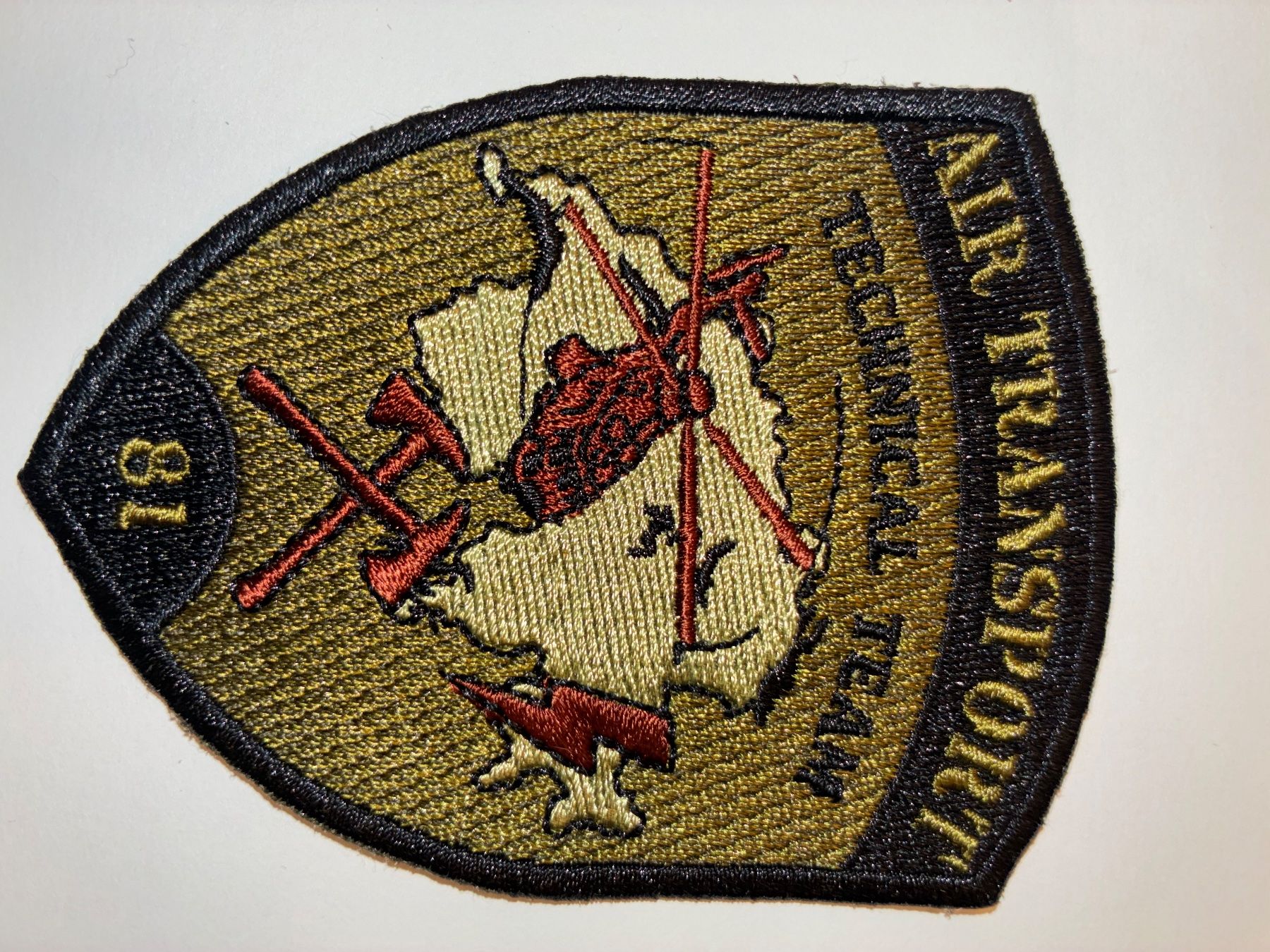 Schweizer Armee Toppe: Badge Air Transport – Usato da Oberiberg venduto da stab