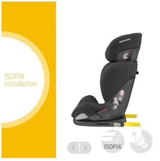Maxi-Cosi Seggiolini per auto: Maxi-Cosi RodiFix AirProtect - Kinder-Autositz, anthrazit – Usato da Aarau venduto da Sasa75 1