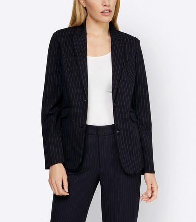 Schöne Anzugsjacke / Blazer von Heine Gr.38 Marineblau NEU