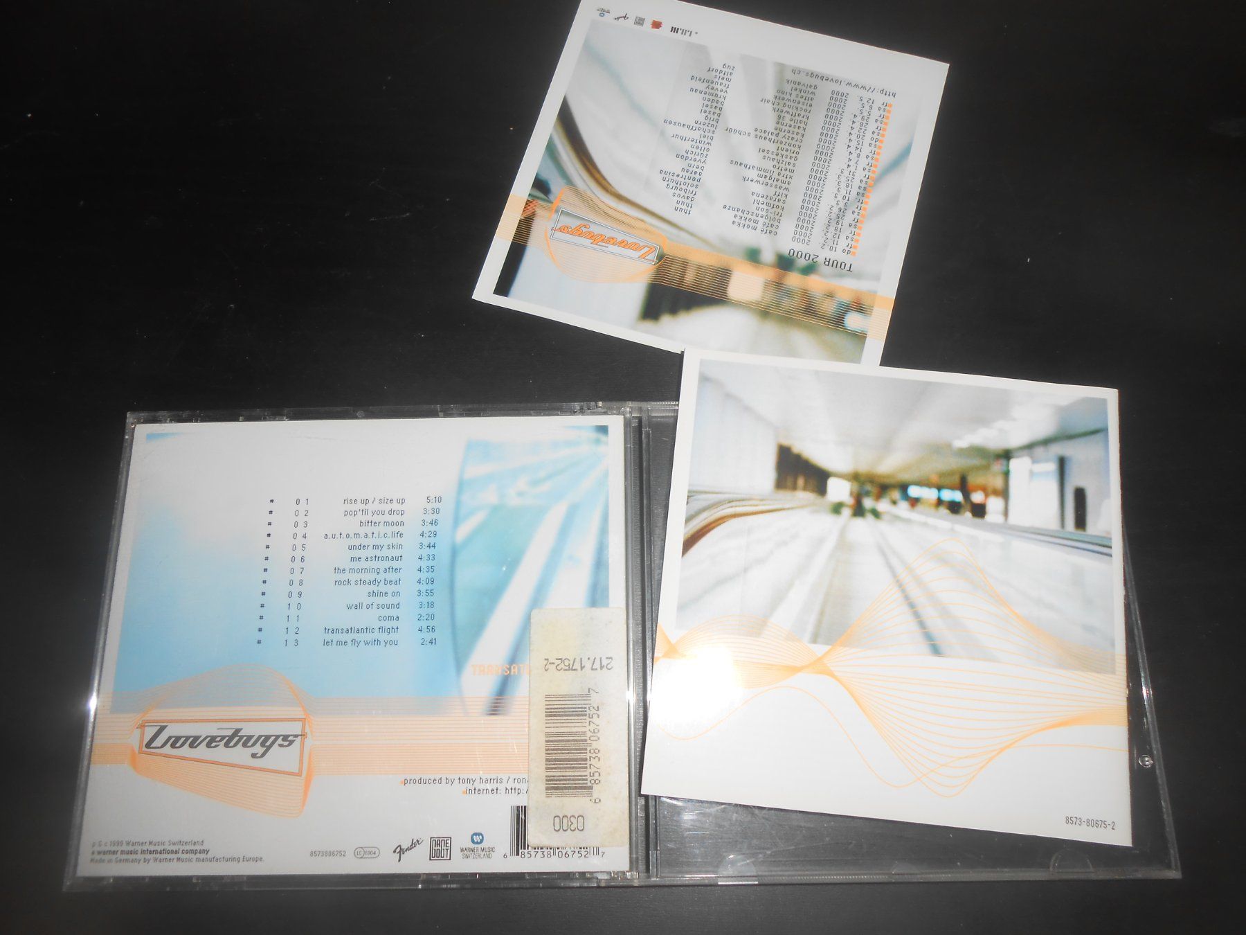 CD: Lovebugs – Transatlantic Flight / 1999 – Usato da Aarberg venduto da witchhunter01 1