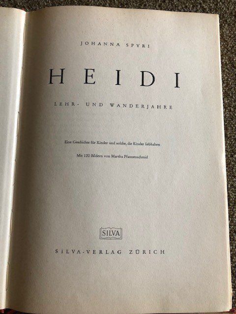Libri: Buch Heidi I+II – Usato da opfikon venduto da reko51 2