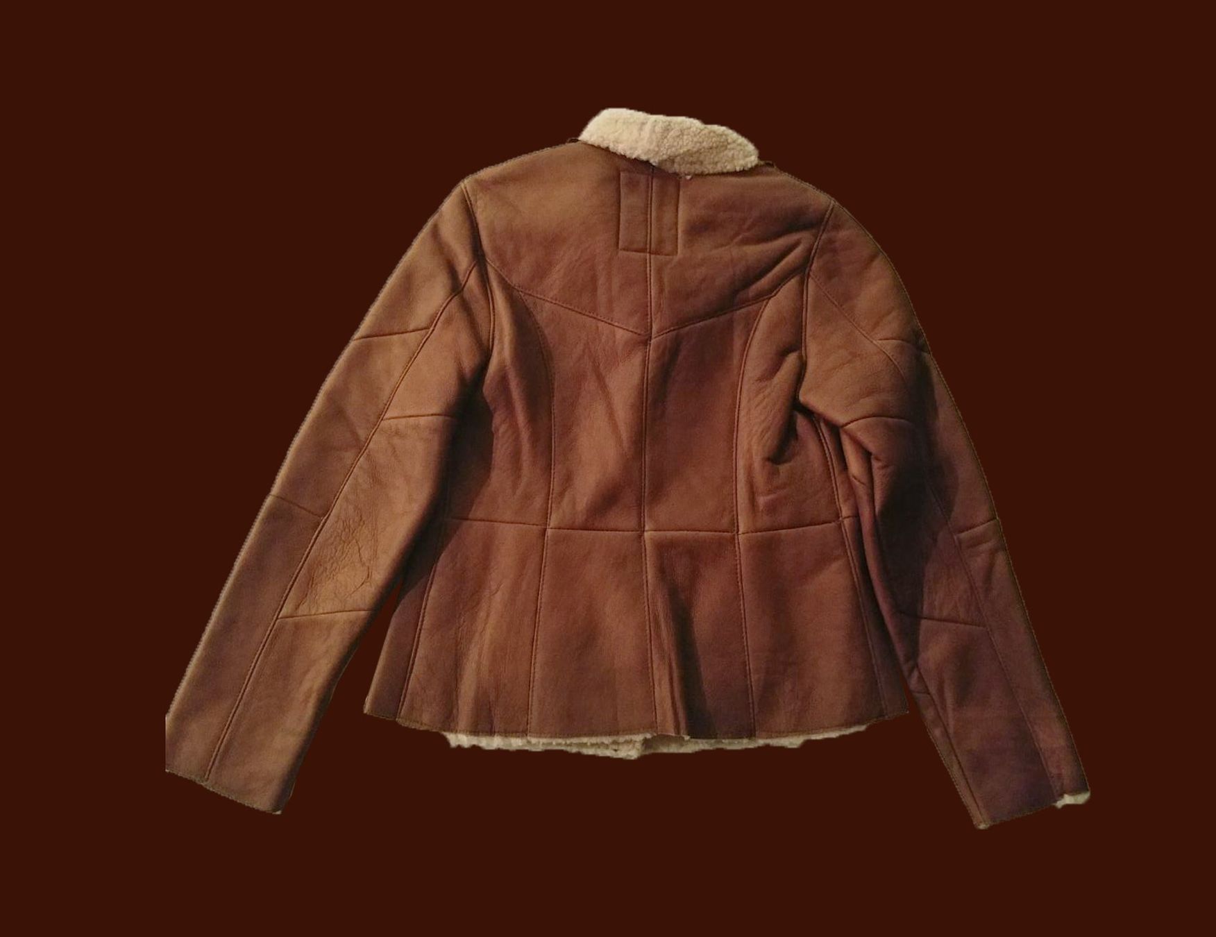 Vestes: Lederjacke mit australischer Schearling-Wolle – Neuf avec emballage d'origine à Gersau par LederjackenCH 1