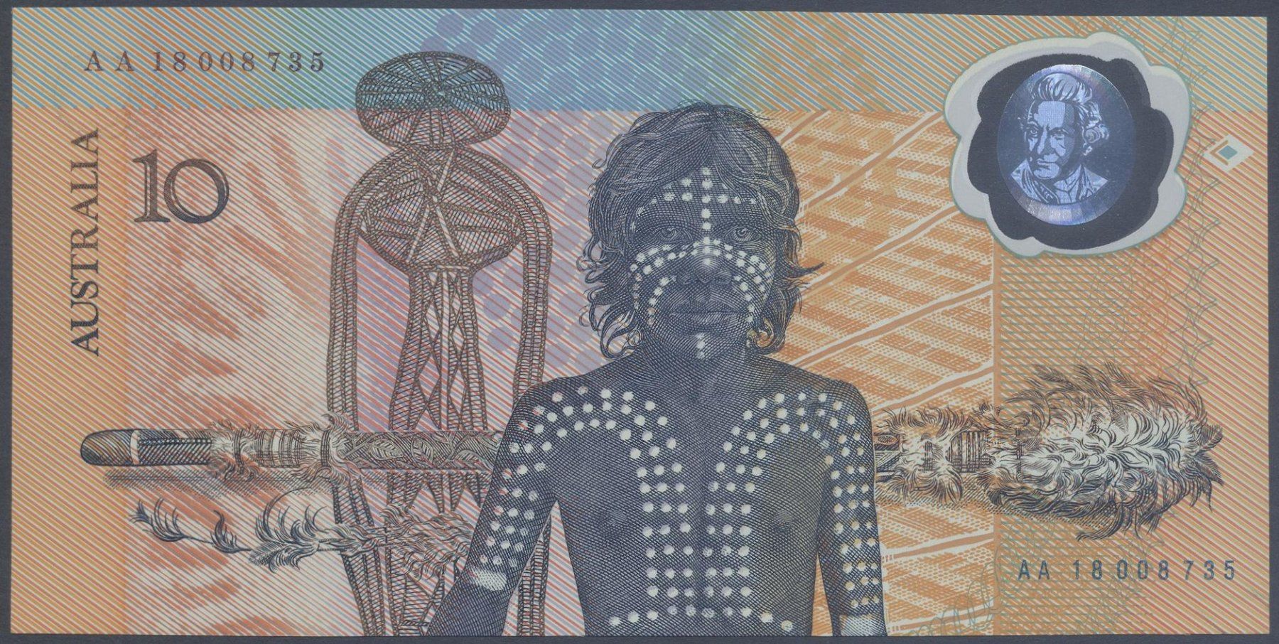 Banconote: Australien 10 Dollar 1988 Commemorative mit Folder UNC – Nuovo (secondo la descrizione) da Schliern b. Köniz venduto da pizzitaxi 2