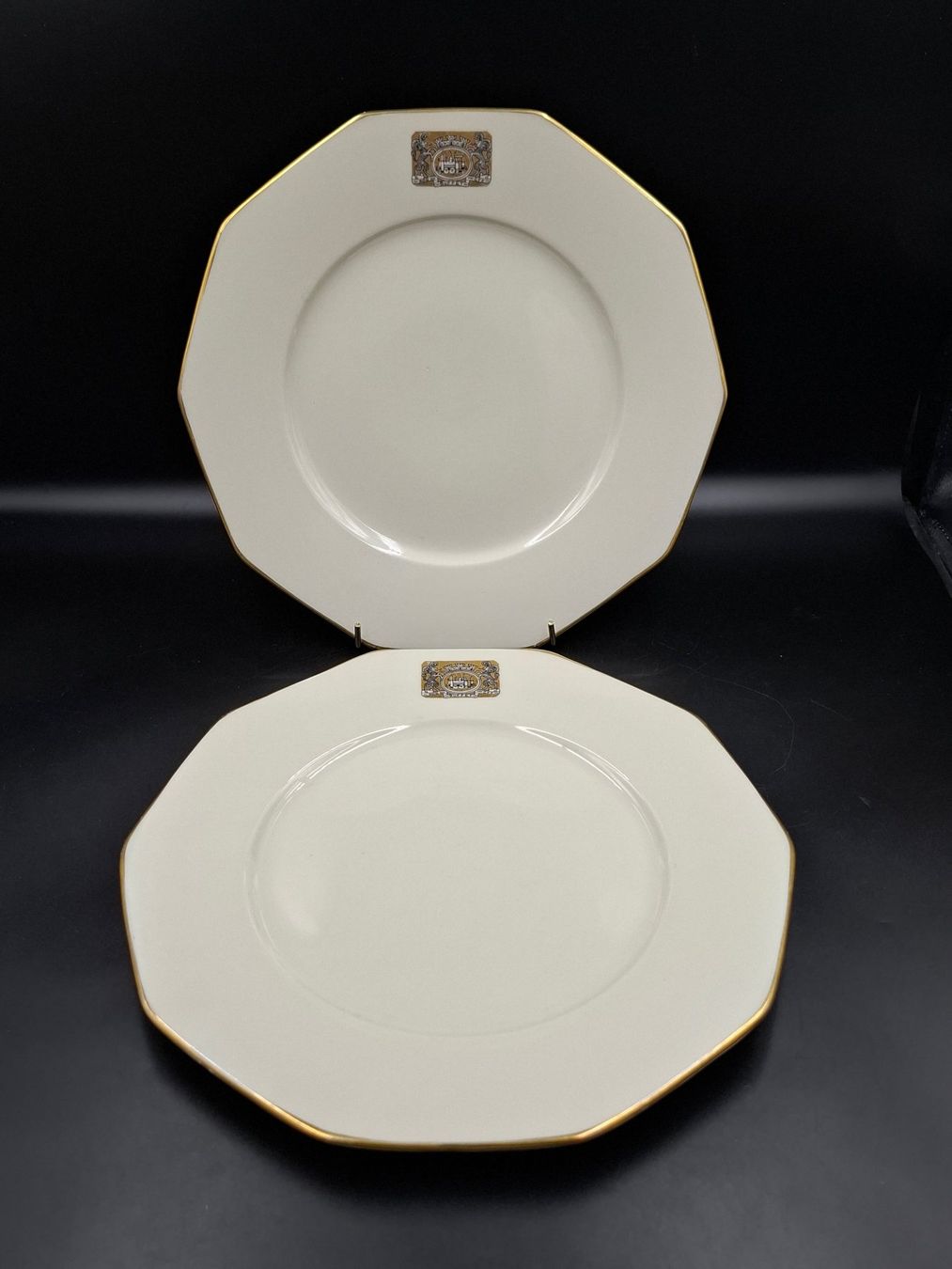Piatti: Paar Langenthal Teller SBB CFF 28cm Buffet 1958th – Usato da Zürich venduto da ART-te-Fact