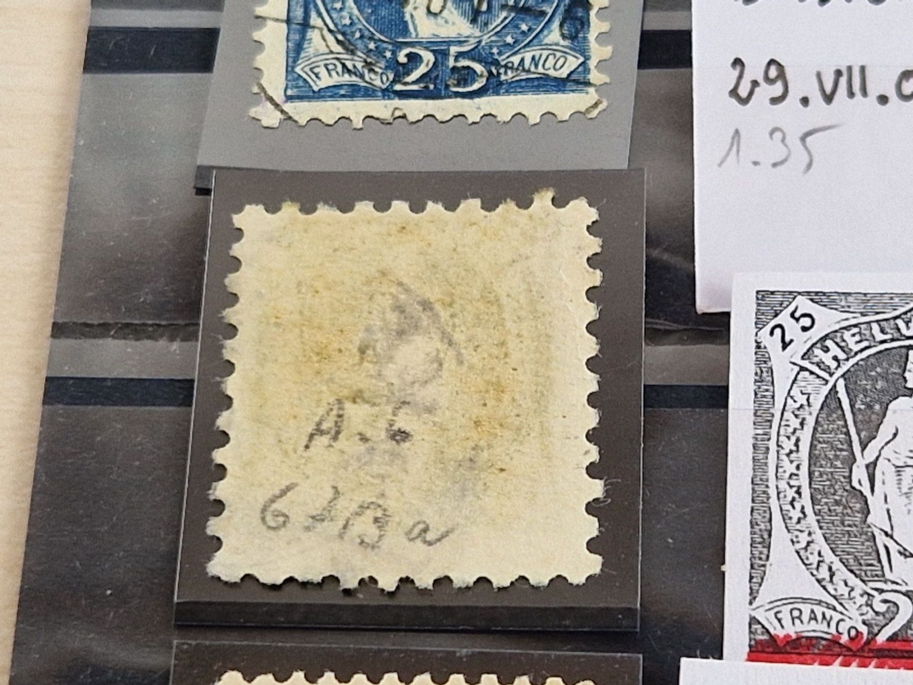 Tutti i francobolli: Lot Sehende, Abarten, Retouchen, Plattenfehler, ab 1.- – Usato da Burgdorf venduto da Glossy01 7