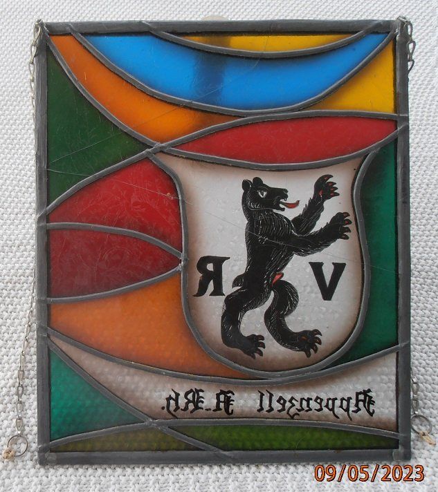 Sonstige Antiquitäten & Kunst: Alte "BUTZENSCHEIBE APPENZELL  A RH" – Gebraucht aus Gossau SG von Roco1 3