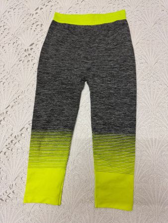 Damen Sport Leggings Gr S Neuwertig Grau Grün