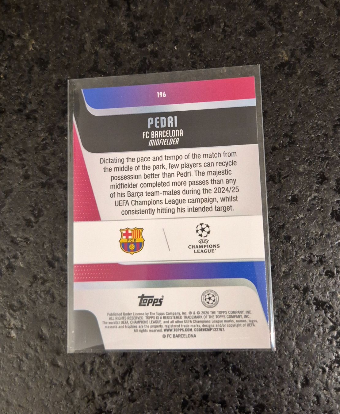 Topps Carte collezionabili: Pedri /150 - Barcelona - Topps – Nuovo (secondo la descrizione) da Burg AG venduto da Danoe 1