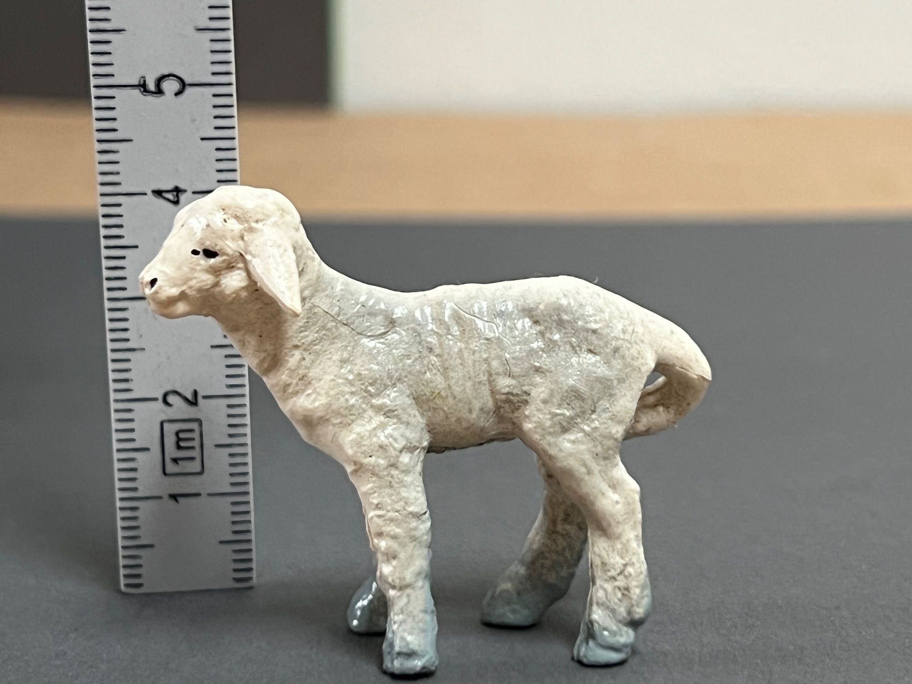 Schleich Statuette: Schleich Lamm stehend  von 1985 13009 – Usato da Ennetbaden venduto da mapa05 2