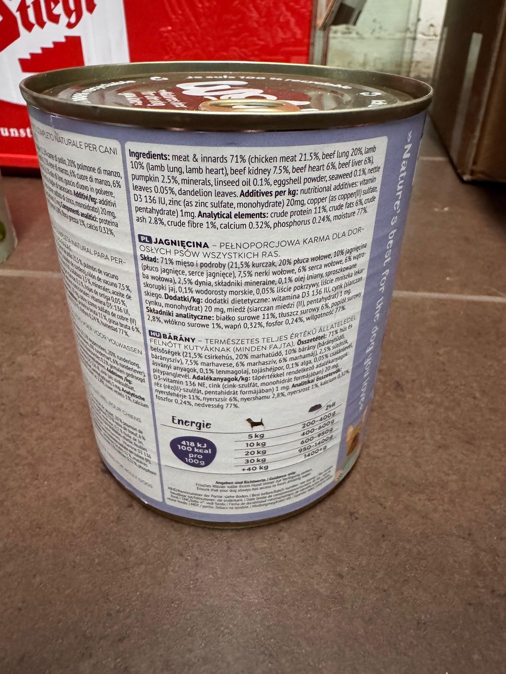 Futter: WOW Hundefutter Dosen Nassfutter verschiedene Sorten – Neu (gemäss Beschreibung) aus Sevelen von Heinz996 1