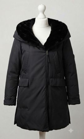 Weekend Max Mara Jacke Gr S oversize mit Kunstpelz