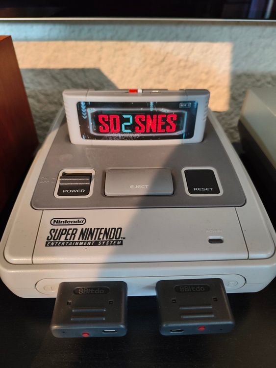 SNES 1-Chip PAL/NTSC Switchless Region Free RGB + SD2SNES (D'occasion ...