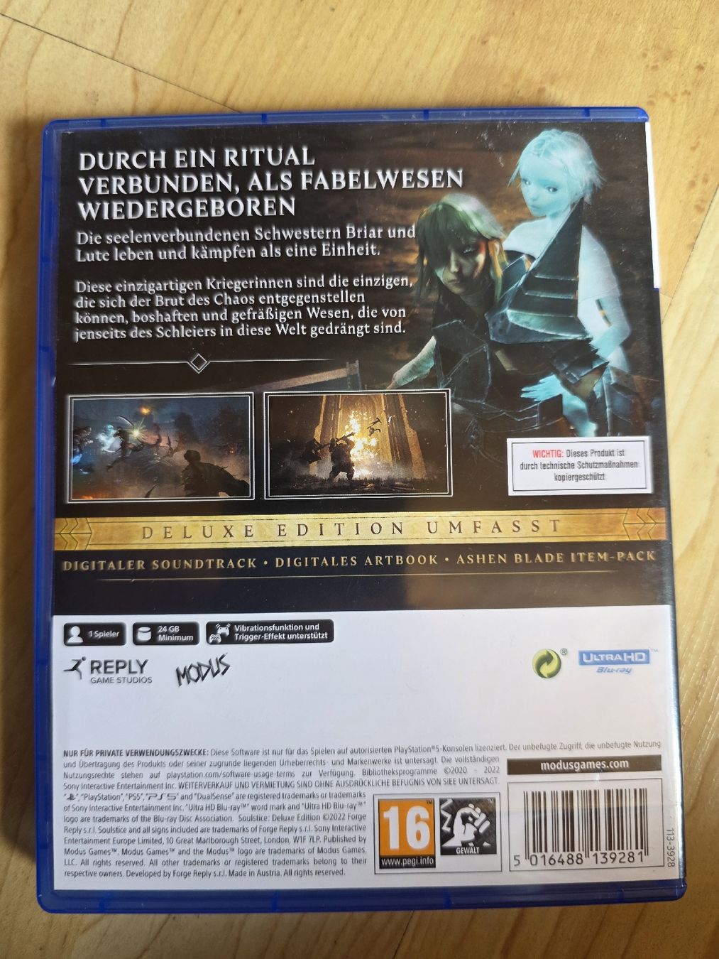 Spiele: Soulstice Deluxe Edition PS5  – Gebraucht aus Ehrendingen von lax21 1