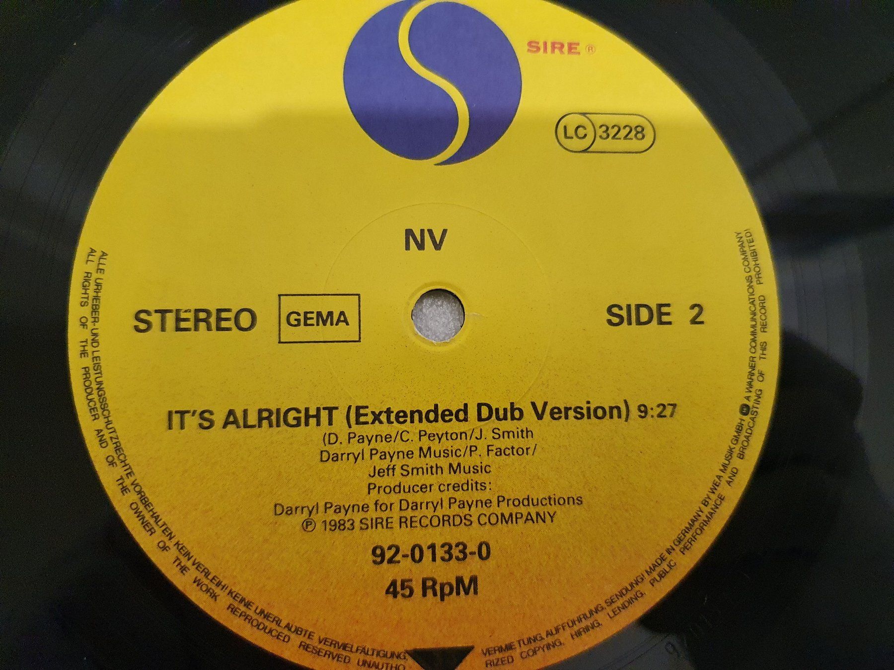 Dischi in vinile: NV – It's Alright – Usato da Uster venduto da Vinyl-Leidenschaft 6
