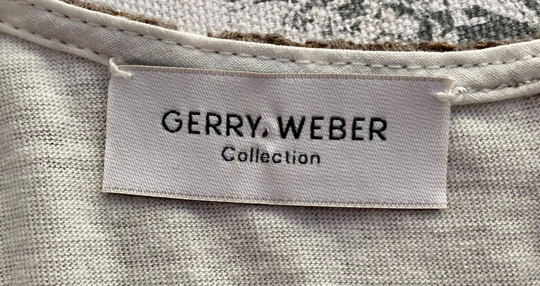 Gerry Weber Kleider: Spitzenkleid mit 3/4-Ärmeln von Gerry Weber, schlamm, Gr. M – Gebraucht aus Zürich von Maria2021 3