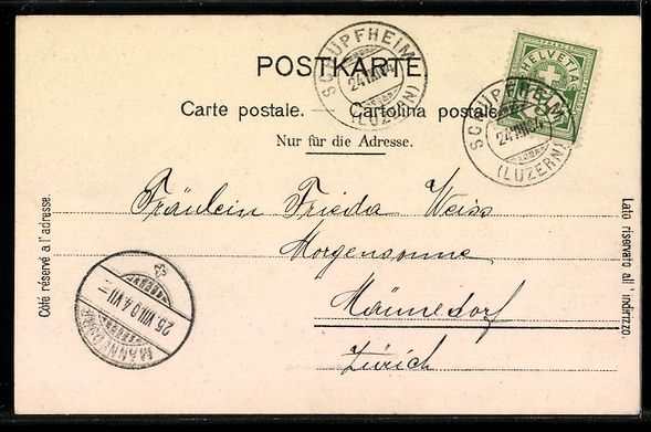 Cartes postales: AK Schüpfheim, In der Hauptstrasse – D'occasion à Berlin par bartko-reher 1