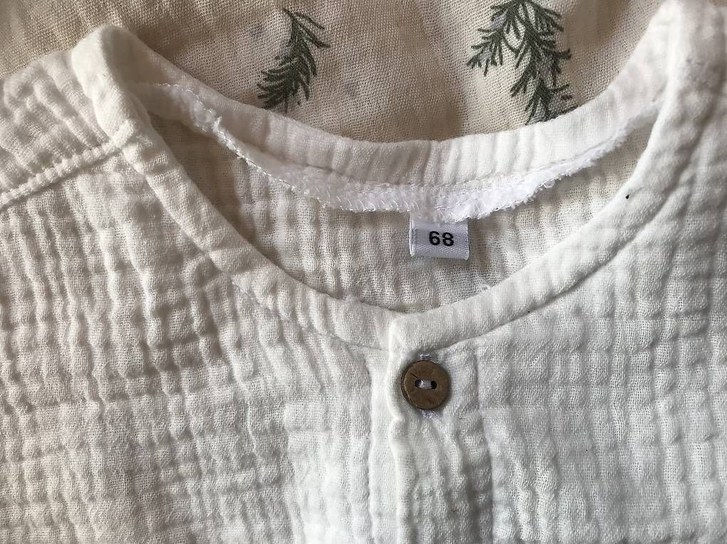 Camicie, Top & T-shirt: Handmade Musselinhemd 68 NEU – Usato da Happerswil venduto da angela_schlatt 1
