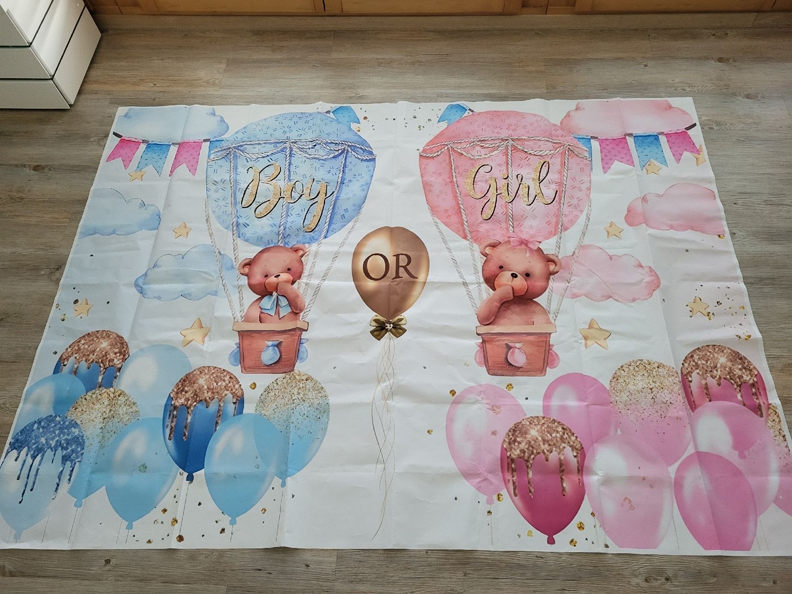 Tutte le decorazioni: Gender Reveal Party Deko Set – Usato da Biglen venduto da Ixya69
