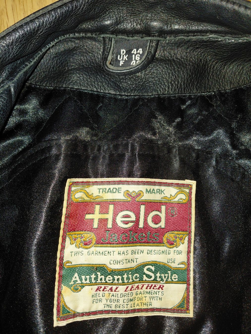 Held Giacche: MOTORRADLEDERJACKE GR.M von "HELD" TOP – Usato da Bern venduto da wau68 3