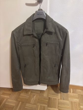 Herren Übergangsjacke M Wildleder Optik