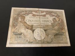 50 Francs MADAGASCAR 1948 P.038
