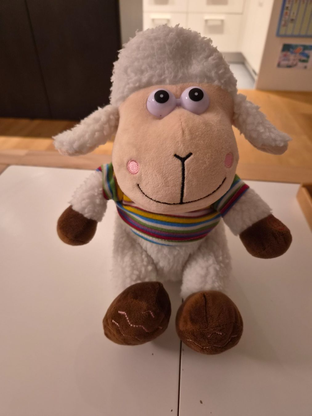 Giocattoli: Singendes Kuschelschaf "Old MacDonald Had a Farm" – Usato da Uetikon am See venduto da sahra777