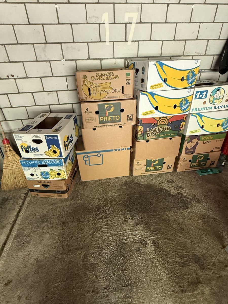 Cartoni: Bananen Karton  – Usato da Aathal seegräben venduto da Mokata
